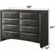 Ireland Gray Oak 8 Drawer Dresser