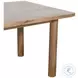 Bodhi Golden Brown Rectangle Solid Wood Dining Table