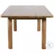 Bodhi Golden Brown Rectangle Solid Wood Dining Table