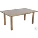 Bodhi Golden Brown Rectangle Solid Wood Dining Table