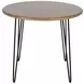 Brennan Light Brown Upholstered 5 Piece Counter Height Dining Set