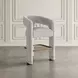 Gwen Luxury Black and Gray Upholstered 5 Piece Counter Height Dining Set