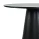 Gwen Luxury Black and Beige Upholstered 5 Piece Counter Height Dining Set