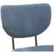 Colby Slate Blue Upholstered 5 Piece Counter Height Dining Set