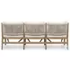 Rosen Lakin Oat Performance Fabric 73" Outdoor Sofa