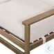 Rosen Lakin Oat Performance Fabric 73" Outdoor Sofa