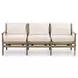 Rosen Lakin Oat Performance Fabric 73" Outdoor Sofa