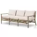 Rosen Lakin Oat Performance Fabric 73" Outdoor Sofa