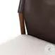 Lulu Espresso Leather Blend And Cardiff Cream Performance Fabric Dining Chair Set of 2