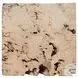 Faydon Romano Fosse Travertine End Table