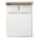 Montgomery Thames Cream Performance Fabric Queen Upholstered Bed