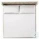 Montgomery Thames Cream Performance Fabric King Upholstered Bed