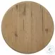Paden Worn Oak Veneer Oval Occassional Table Set
