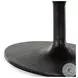 Simone Raw Black Oval Coffee Table