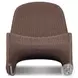 Portia Tanned Weave Outdoor Rocking Chair
