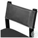 Ferris Gibson Black Performance Fabric Counter Height Stool