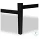 Ferris Gibson Black Performance Fabric Counter Height Stool