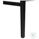 Ferris Gibson Black Performance Fabric Bar Stool