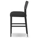 Ferris Gibson Black Performance Fabric Bar Stool