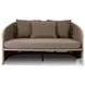 Porto Ellor Brown Outdoor Upholstered Daybed