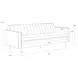 Yorin Moss Green 87" Sofa