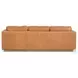 Kiera Palermo Cognac 90" Upholstered Sofa