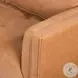 Kiera Palermo Cognac 90" Upholstered Sofa