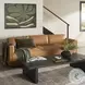 Kiera Palermo Cognac 90" Upholstered Sofa