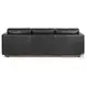 Kiera Sonoma Black 90" Upholstered Sofa