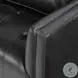 Kiera Sonoma Black 90" Upholstered Sofa