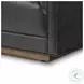 Kiera Sonoma Black 90" Upholstered Sofa