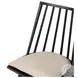 Lewis Black Oak Performance Fabric Windsor Chair Set of 2