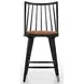 Lewis Black Oak Counter Height Stool