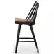 Lewis Black Oak Counter Height Stool