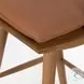 Lewis Sandy Oak Windsor Bore and Dowel Counter Height Stool
