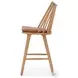Lewis Sandy Oak Windsor Bore and Dowel Counter Height Stool