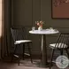 Lewis Black Oak Windsor Bore and Dowel Counter Height Stool