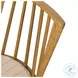 Lewis Sandy Oak and Lavon Flint Windsor Counter Height Stool