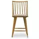 Lewis Sandy Oak and Lavon Flint Windsor Counter Height Stool