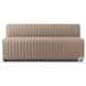 Augustine Crypton Nomad Taupe Performance Fabric 72" Dining Banquette