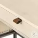 Trey Dove Poplar Modular Wall Desk With 1 Bookcase