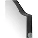 Jacques Gunmetal Irregular Floor Mirror