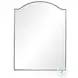 Jacques Gunmetal Irregular Floor Mirror