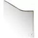 Jacques Antique Brass Irregular Floor Mirror