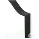 Jacques Gunmetal Irregular Mirror