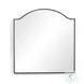 Jacques Gunmetal Irregular Mirror