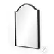 Jacques Gunmetal Irregular Mirror