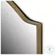 Jacques Antique Brass Irregular Mirror