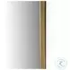 Jacques Antique Brass Irregular Mirror