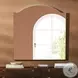 Jacques Antique Brass Irregular Mirror